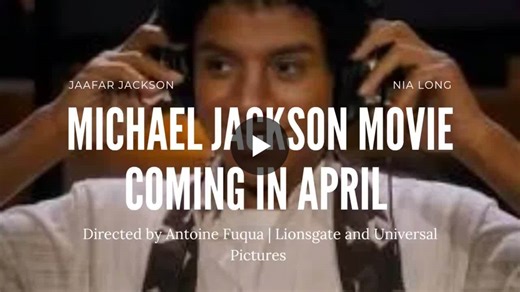 Michael Jackson Biographical Film To Release April 24, 2026 Directed by Antoine Fuqua, Starring Michael Jackson s Nephew, Jaafar Jackson as Michael Jackson Michael Jackson Biographical Film, titled… | Cynthia Crosby Publicity Management Posh Concepts PR