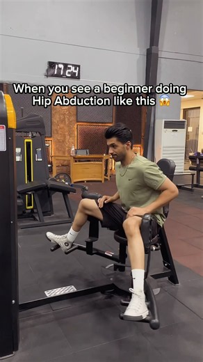How to Perform the Machine Hip Abduction Properly