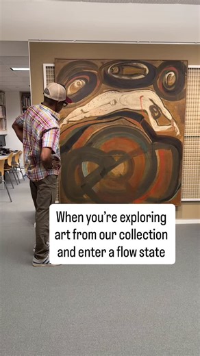 Exploring our collection one flow state at a time. With almost 30,000 objects in our collection it’s easy to get in the zone! #FlowState #FreeMuseum | Henry Art Gallery
