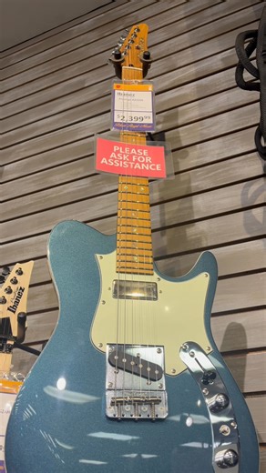 1.1K views · 30 reactions | This recent selection of Ibanez Guitars we just got in is next level. Come on down, plug in, and let em’ rip!  落 #ibanez | Blues Angel Music | Facebook