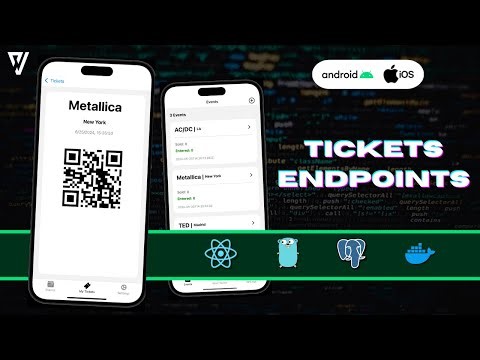 React Native & Golang tutorial | #4 Ticket Endpoints