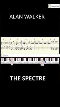 THE SPECTRE ALAN WALKER PIANO