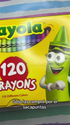 Revisión de Crayolas de 120 Piezas