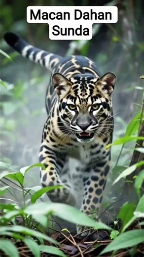 The Rare Sumatran Clouded Leopard