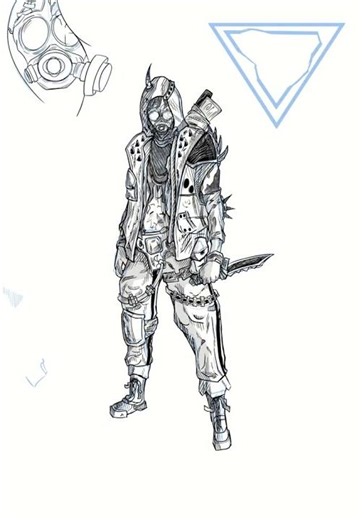 Borderlands 4 drawing #art #drawing #timelapse #borderlands4 #borderlands #sketch #anime