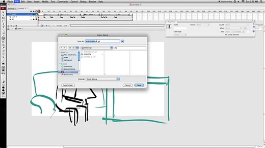 Flash Animation Tutorial #5, Exporting - video Dailymotion
