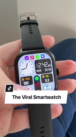 Okay I finally tried the viral smartwatch that’s all over TikTok! It’s actually so good for under €20 — connects fast, tracks everything & looks way more expensive than it is 🙌 #ViralSmartwatch #AffordableTech #TechTok #BudgetFinds #TikTokMadeMeBuyIt @The Collective Agency TTS IRE