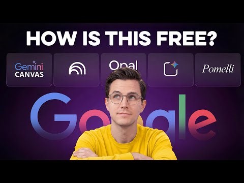 I Tried Google's 7 FREE AI Tools (Destroys All Paid Alternatives)