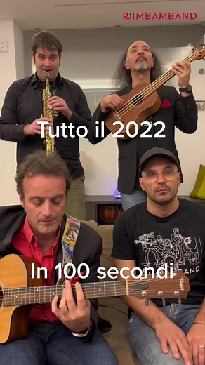 Tutto il 2022 in 100 secondi #2022 #2023 #buonanno #rimbamband #video #tiktok #risate #ironia #divertente #viral #addio2022 #capodanno #bilancio