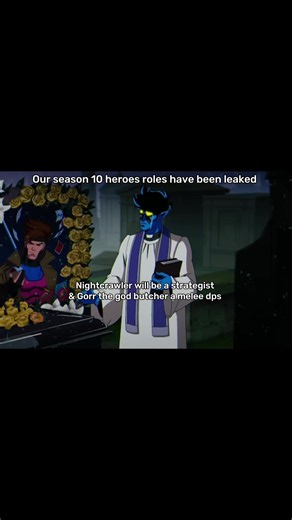 These are the perfect roles for them #marvelrivals #marvelrivalsgame #nightcrawler #viral #gorrthegodbutcher