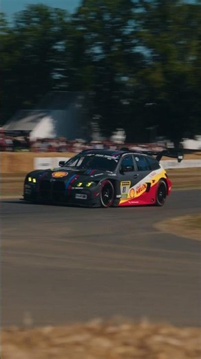 #BMW M3 Touring N24 flies up the #FOS Hill