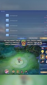 70K views · 259 reactions | FR33 ML emotes!  #redeemcode #GGWillyPlayed #MLBBCodeHunter | G͜͡G W͜͡P | Facebook