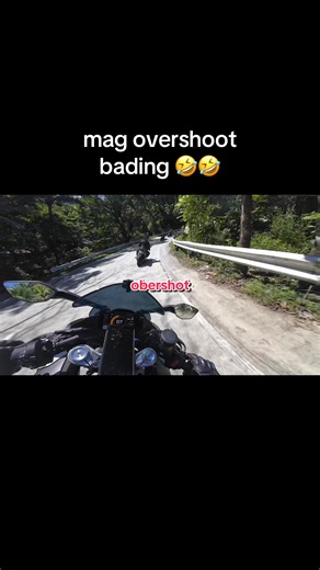 oveshoot badng! 🤣 #fyp #cfmoto #450srs #bigbike #overshoot