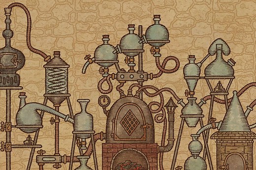 Potion Craft Alchemist Simulator, todos los mapas y símbolos de pociones