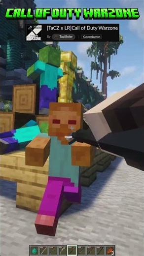 Minecraft Top Zombie Apocalypse Mods! #8 #shorts #minecraft