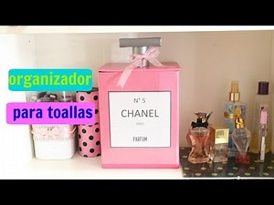 Chanel towel organizer