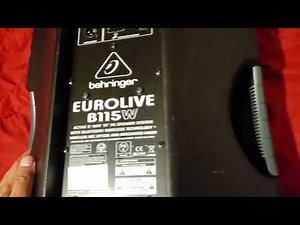 LIghtweight!? Behringer EUROLIVE B115W Active 2-Way PA Speaker