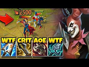 I created a broken AD Shaco build and backstab your whole health bar