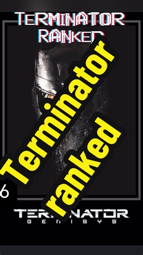 My ranking for the terminator franchise! #terminator #terminator2judgementday #movies #ranking