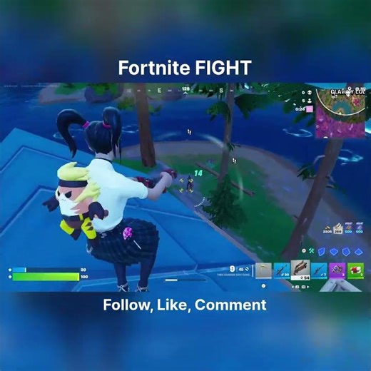 20 Health Left! This Fortnite Bridge Fight is WILD!