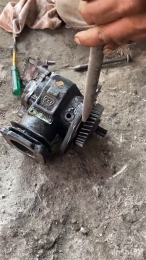 Uncle Bobs Garage on Instagram: "Truck compressor under repair #mechanic #paccar #cummins"