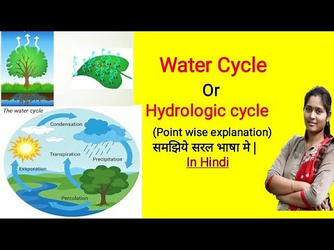 Water cycle | Hydrological cycle | Evaporation, Transpiration, Condensation, Precipitation