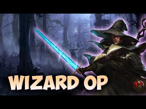 This SQUIRE Wizard Build is CRAZY┃ DARK AND DARKER