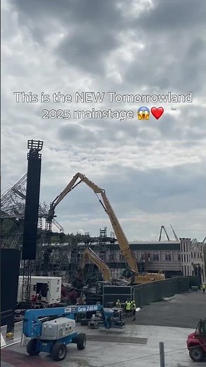 Tomorrowland 2025 mainstage NEW one after FIRE