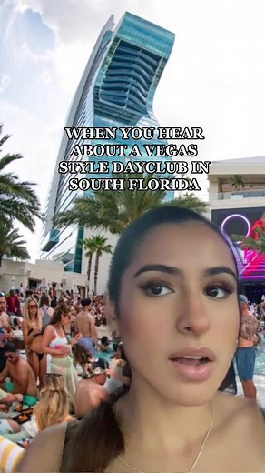 DAER Beach Club at Guitar Hotel in South Florida