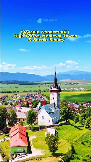 🇸🇰 Uncover Slovakia 4K | Timeless Villages, Nature & Adventure #travel