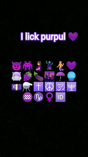 I lick purpul