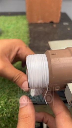 The right way to use thread seal tape No leaks, no mistakes #PlumbingTip #ThreadSealTape #HomeFix | Creative Tips