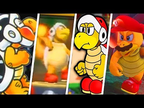 Evolution of Fire Bro in Super Mario Games (1988 - 2018)