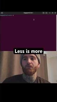 Less is more Linux/Unix lore. More or less #linux #linuxcommand #terminal #networking #edutainment