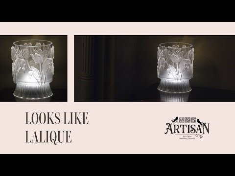 Lalique-Inspired Frosted Glass Using Resin & IOD Moulds