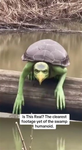 River Monster Revealed: This "turtle" has a face you won't forget. #nature #creepy