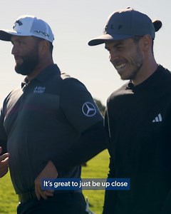466K views · 13K reactions | Bringing his A-game from the pitch to the course ⚽️⛳️ Jon Rahm was blown away by Gareth Bale's golf skills. | PGA TOUR | Facebook