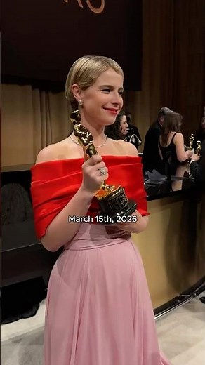 Jessie Buckley Wins Her First Oscar — First Irish Best Actress Ever 😢🇮🇪