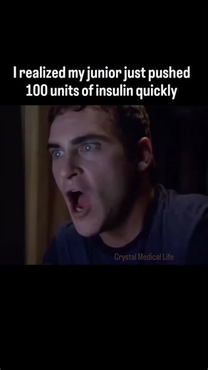 Crystal Medical Life|🏥| on Instagram: "If someone actually pushes insulin IV quickly, it’s a medical disaster. Here’s what happens in real life: Immediate hypoglycemia: Blood glucose can plummet within minutes. Brain needs constant glucose, so this is life-threatening. Neuroglycopenic symptoms: Confusion, sweating, tremors, seizures, coma — can happen very fast. Severe hypokalemia: Insulin drives potassium into cells, so potassium can crash → arrhythmias, cardiac arrest. Massive dextrose requir