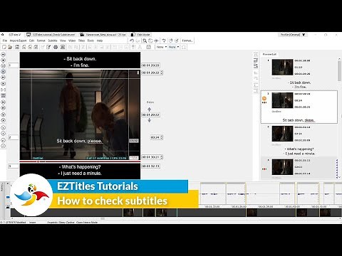 Check Subtitles with EZTitles