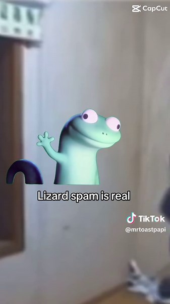 Understanding the Lizard Spam Phenomenon on TikTok