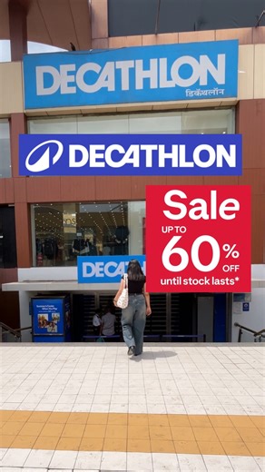 Achal 🧿🪬🌷| fashion creator ✨ on Instagram: "#ad 🎉 DECATHLON SALE ALERT 🔥 🛍️ Until Stock Lasts! New Deals Every Day Starting July 11th! 🎥 My Top Picks – All Under ₹500! Yes, you heard it right! Budget-friendly & stylish – grab yours before they’re gone! ✨ Here’s what I got: 👖 Gym Leggings – ₹499 👕 T-shirt – ₹299 🧢 Cap – ₹199 🎒 Backpack – ₹299 🧖‍♀️ Microfiber Towel – ₹399 💆 Massager – ₹299 💬 From trendy jackets to yoga fits, shoes to everyday gym wear – Decathlon has it ALL! 🛒 Don’t