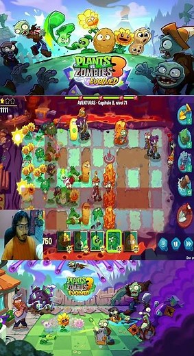 The Terrifying Batting Zombie! | Plants vs. Zombies 3 Evolved #pvz #plantsvszombies #gamer