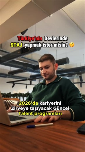 Ibrahim Asgari - Senior Software Engineer on Instagram: "Türkiye’nin en büyük şirketlerinde staj ve kariyer kapıları aralanıyor! 🚀 Yoruma “Staj” Yaz sana Başvuru linklerini göndereyim 👌 Bir Senior Android Developer mühendis olarak şunu söyleyebilirim: Teknik bilgi her şeydir ama o bilgiyi nerede sergileyeceğin kaderini belirler. Birçok yetenekli genç, Türkiye’nin dev şirketlerine (THY, Mercedes Benz, Trendyol gibi) girmenin sadece “torpil” veya “imkânsızlık” olduğunu sanıyor. Oysa gerçek, doğr