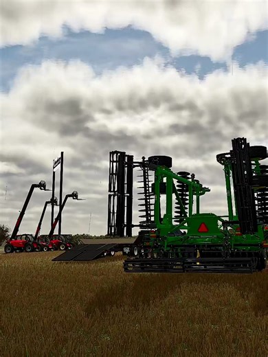 Tornado hits neighbor's farm! #farmingsimulator25 #farmsim #fs25 #farmingsimulator #tornado