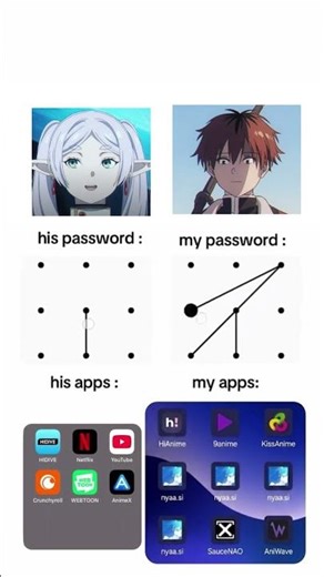 Anime Fans Be Like: Casual vs. Hardcore 💀 | Frieren & Stark Meme