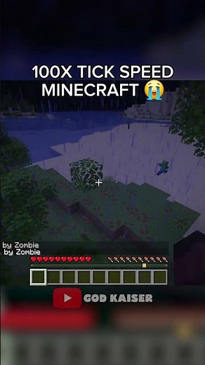 High Tick Speed Minecraft! #minecraft #minecraftshorts