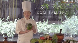 4.8K views · 79 reactions | The Som Tam Thai, or green papaya salad, is a quintessentially Thai dish that balances fresh ingredients with the five signature flavours of Thai cuisine. Learn to make it here with Chef Tam of Rim Naam. | Food Lovers | Facebook