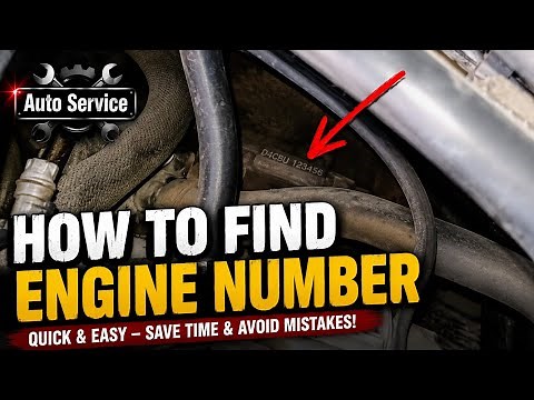 How to find Mercedes Engine number