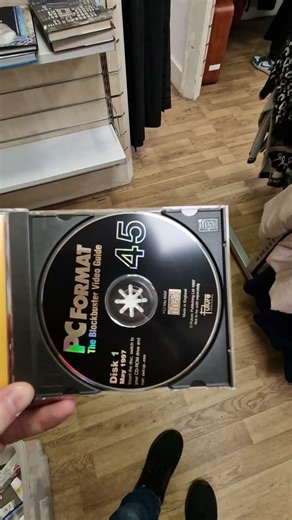 Blockbuster Entertainment Movies and Films CD Rom Charity Shop Find